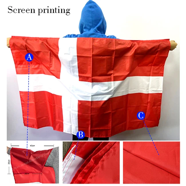 custom 3*5ft supply top 32 football team cape flag French cape flag wholesale French cape flag