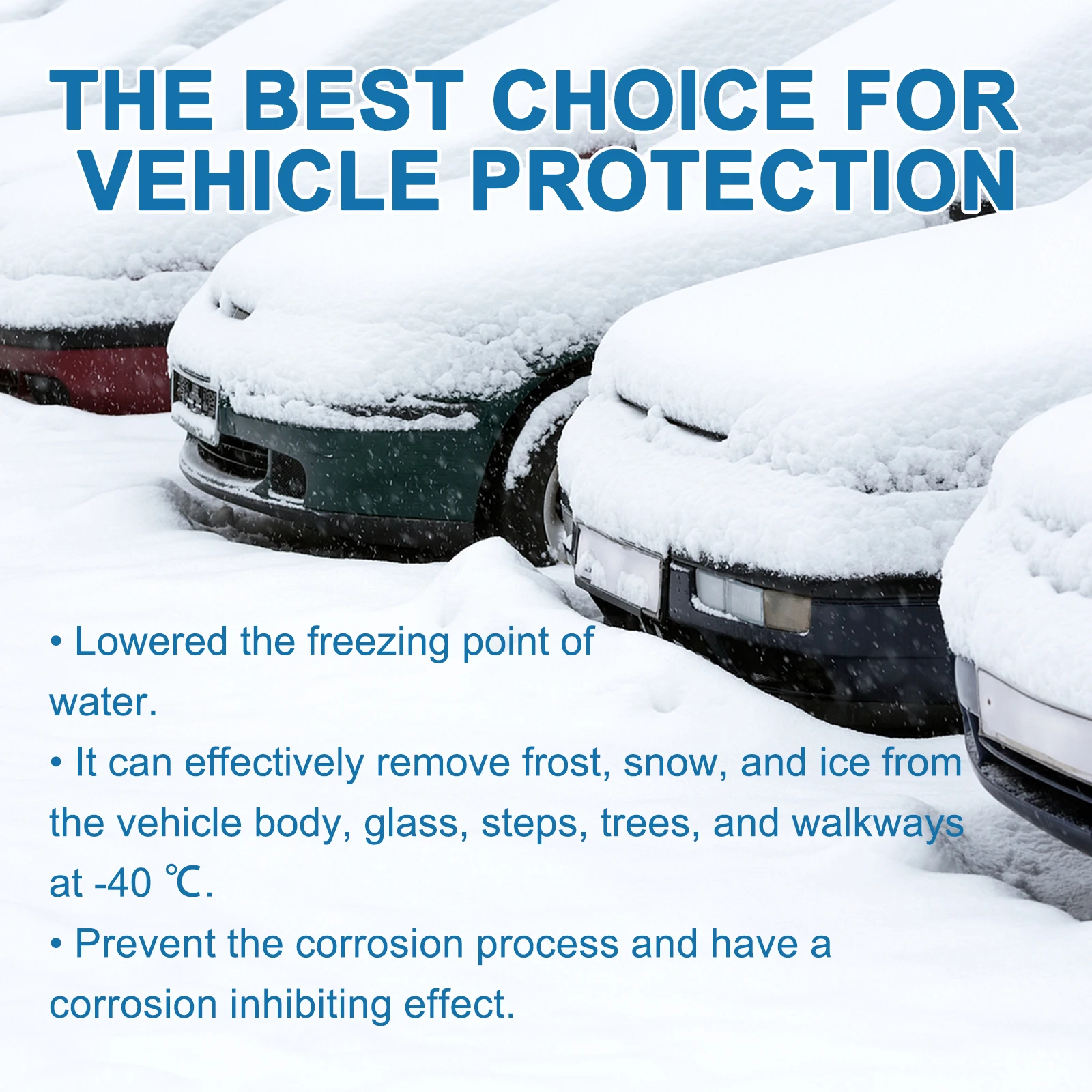 Rayhong OEM&ODM Car Snow Melter Effective Ice Cleaner Non-toxtic Ice Cleaner For Car Window