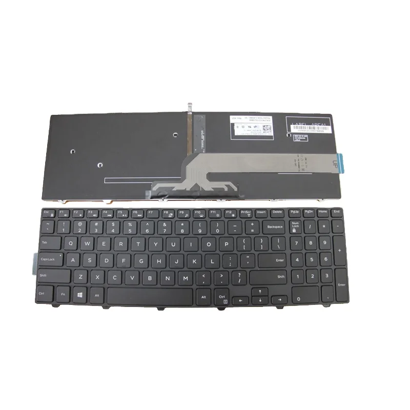 US backlit for DELL inspiron 15 5000 series 5547 i5558 i5559 laptop US keyboard