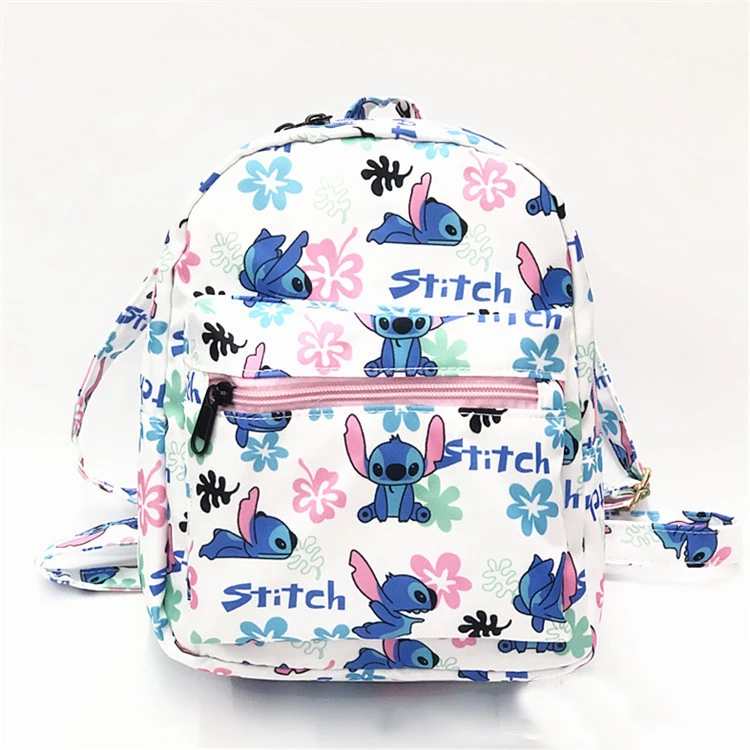 
Lilo and Stitch book bag cartoon printed School Backpack Bag 