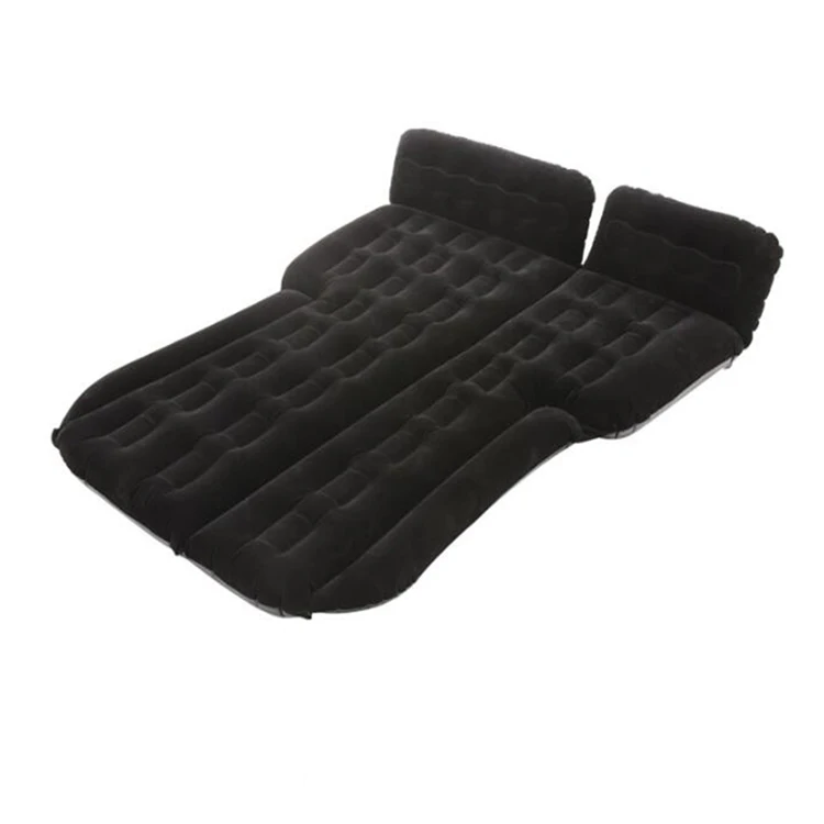 
Moisture-proof foldable PVC flocking SUV travel mattress airbed off-road vehicle back seat cover inflatable mattress air bed 