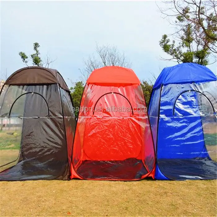 single couple  famliyTents For Sport Events game watch ice fishing mobile portable pop up transparent spray tanning tent