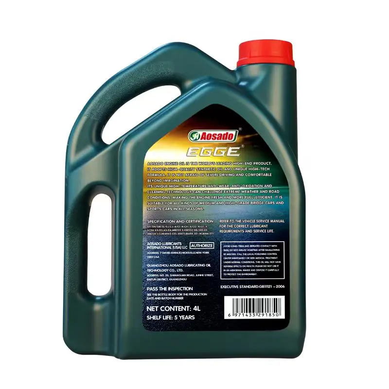 Diesel Automotive Lubricants Gasoline 10W40 Motor Oil Semi Synthetic Engine Lubricant for Car