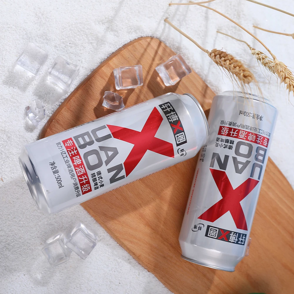 XUANBO CRAFT BEER   500ml in CAN  FROM CHINA 10P   GERMAN WHEAT BEER WHOLESALE