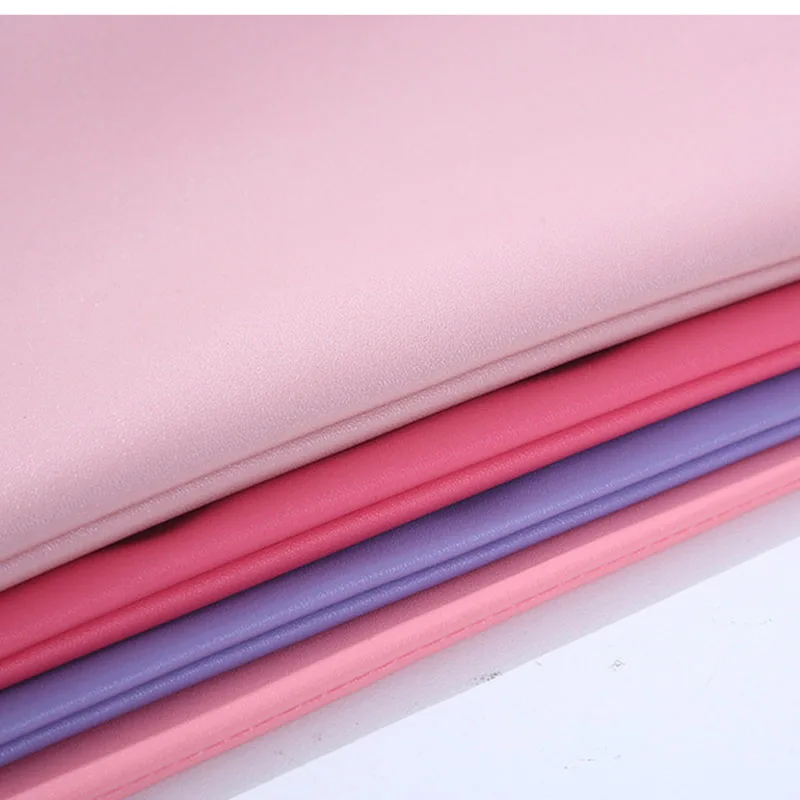 PU leather storage bank money pouch Custom Multi-color Portable Bill Cash Bag with Zipper Waterproof file document bag