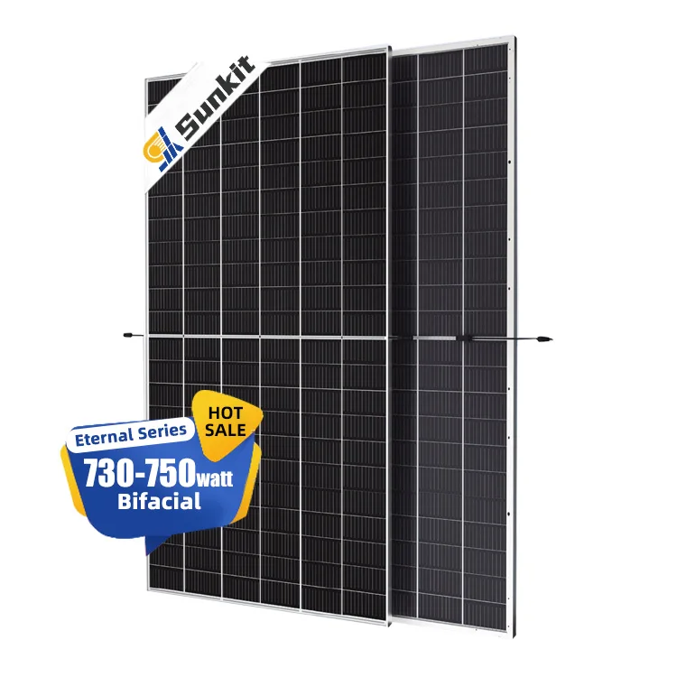730w 750w 800w pv modul PV solar panel for house monocrystalline solar panels