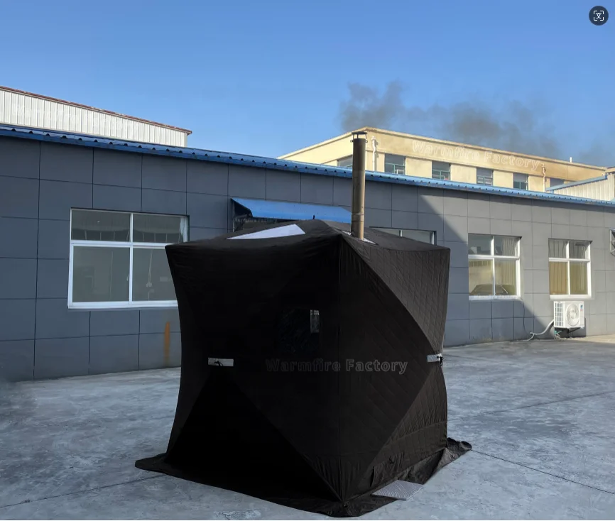 Фабрика Warmfire оптовая продажа дешевая цена инновационная палатка для сауны удерживающая тепло ледовой рыбалки водонепроницаемая