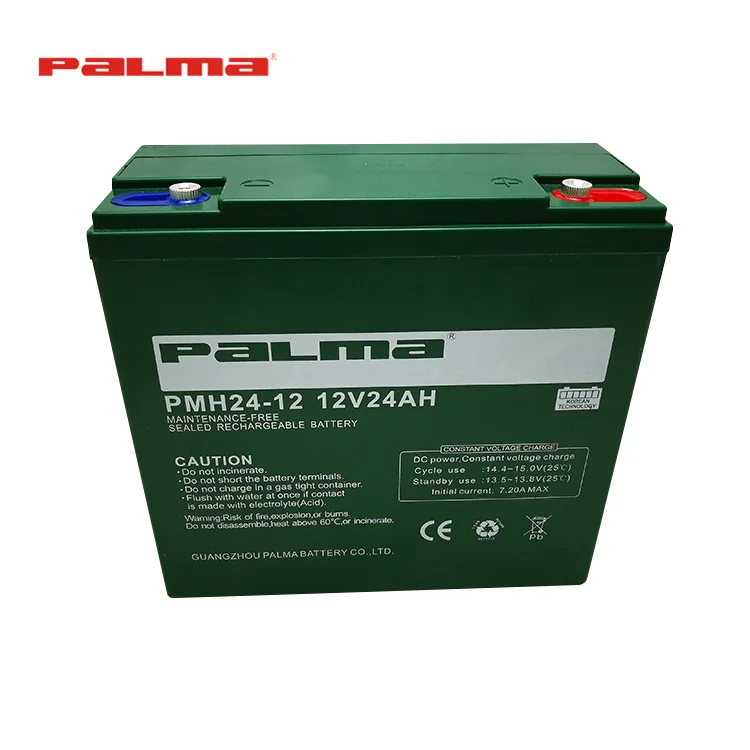 Palma Ebike 12V 24AH VRLA Battery Electric Wheelchair Accumulator Auxiliary Batteries