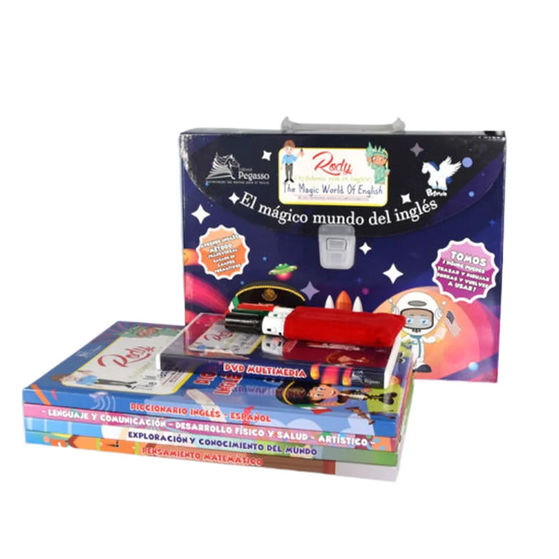 Hot Sale Full Color Design Rudy Series English Book Kids