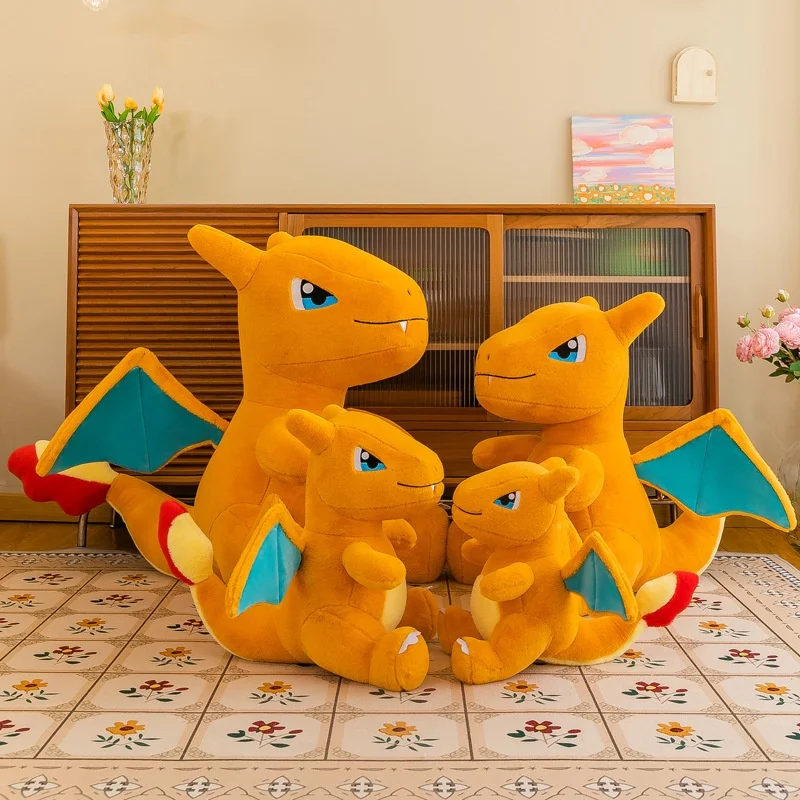 Net Red New Cartoon Dinosaur Cartoon Soft Plush Doll Magic Baby Fire Dragon Doll Cute Plush Pillow