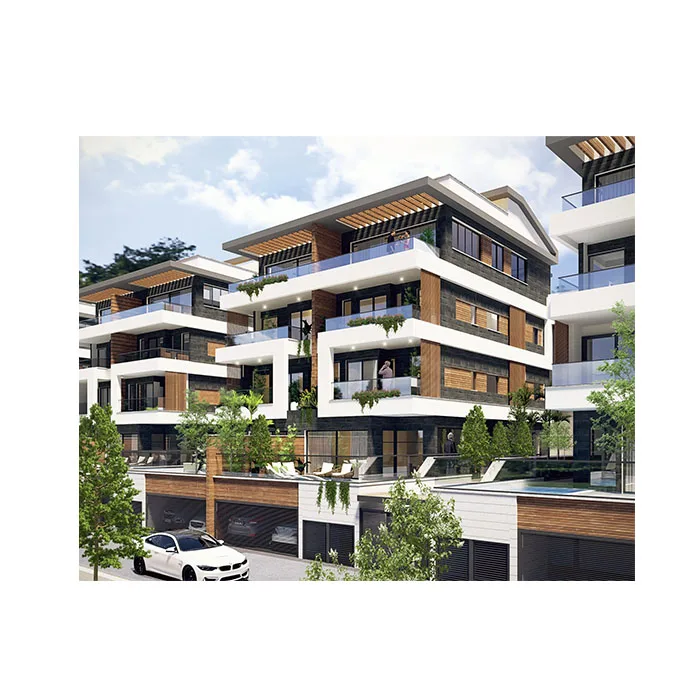 modern estate strong build real estate luxury Smart Villas Residential Land real estate  house Land for sale