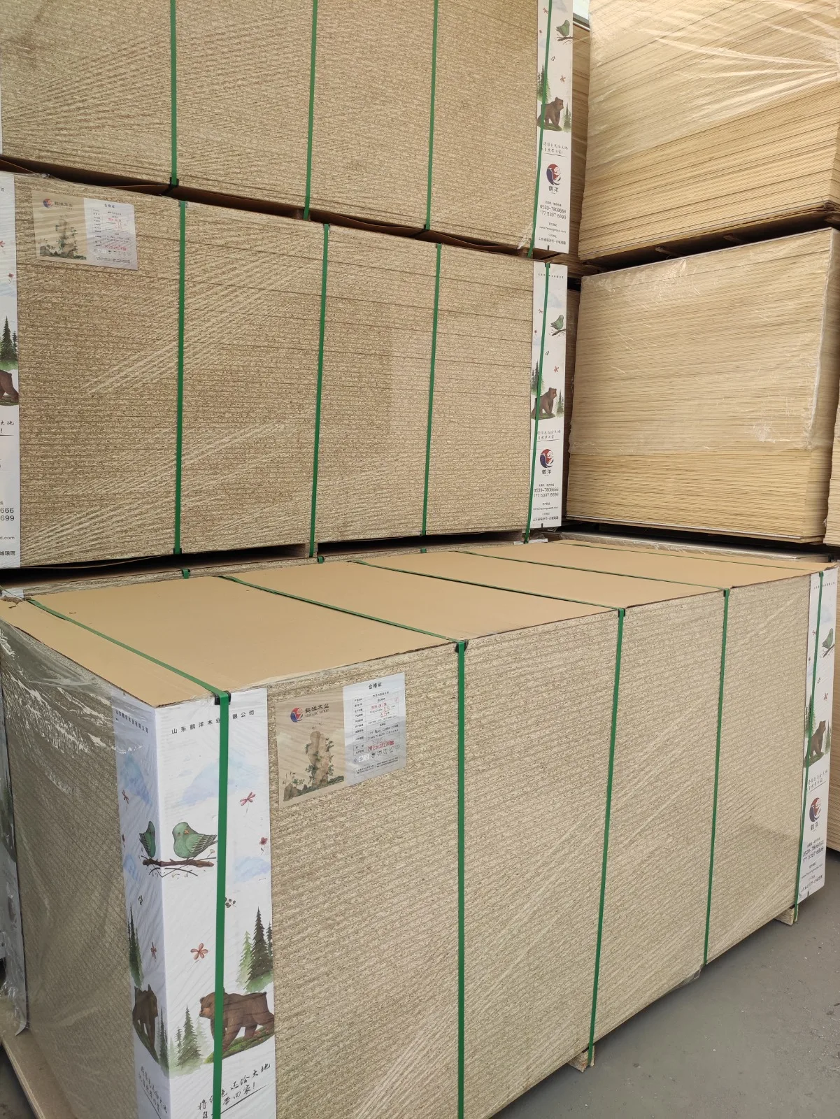 Cheap 18mm Particle Board/Particle Board Manufacturers/ Laminated Particle Board