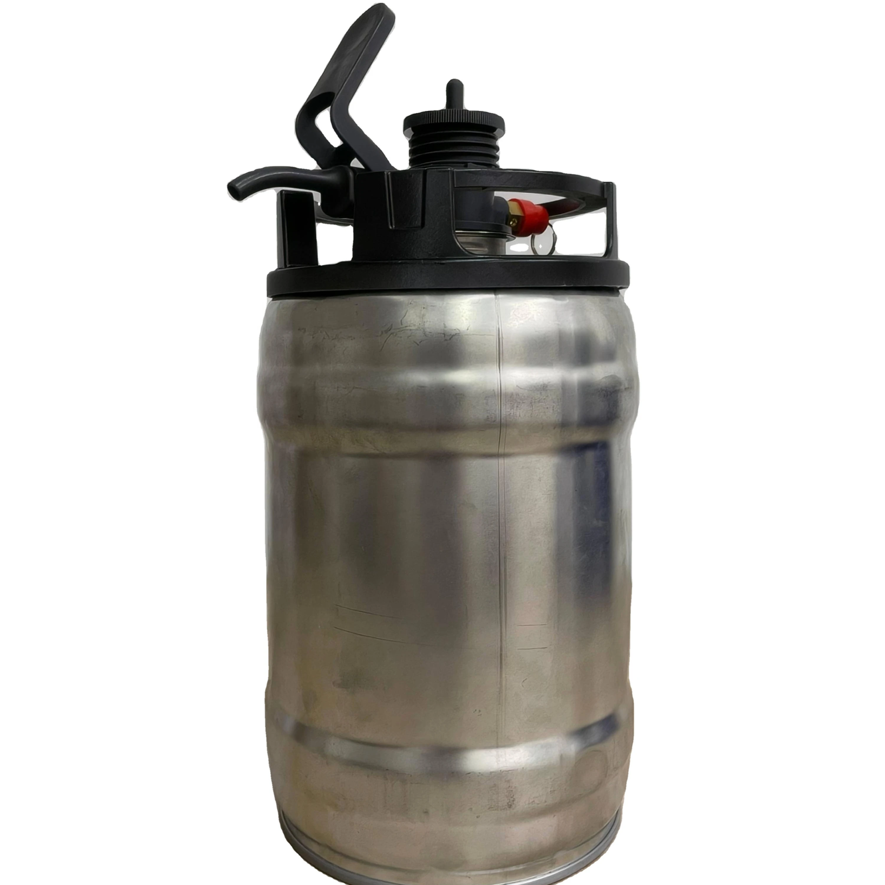 168oz stainless steel pressurized craft beer keg