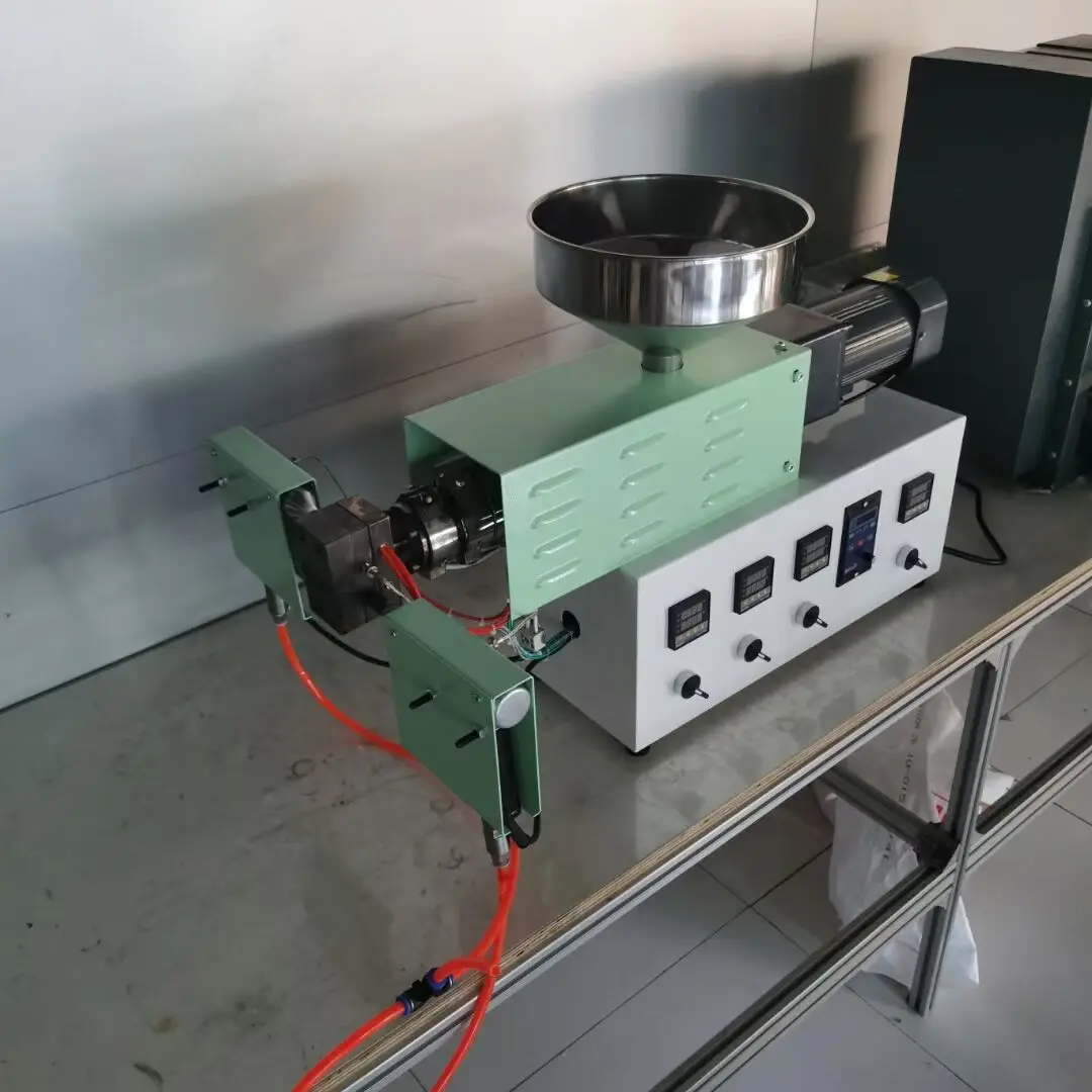 melt blown cloth cloth  small plastic extruder for desktop single screw sj25