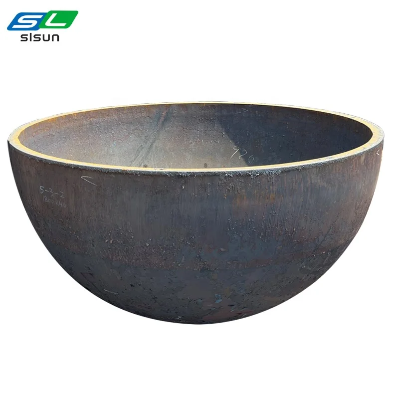 Professional Propane Tank Heads Stainless Steel Carbon Steel ASME Hemispherical Head for sale