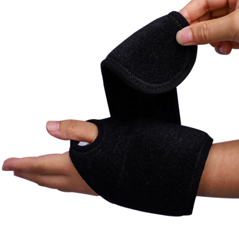 2 упаковки, регулируемый спортивный бандаж для поддержки запястья, бандаж для поддержки рук, бандаж-туннель для фитнеса, артрита, тендинита, облегчения боли