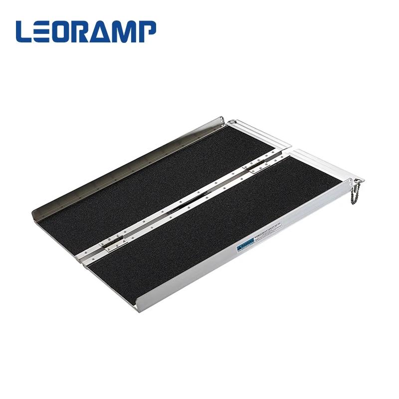 Hot sale foldable wheelchair ramp aluminium for home