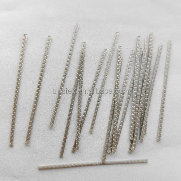 Waterproof Material Polypropylene Fiber48 mm Embossed PP Macro Synthetic Polypropylene Short Fiber for Sale
