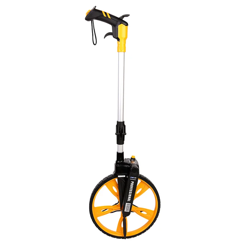 Folding Length And Distance Meter Measuring Wheel Road Distance Digital Display