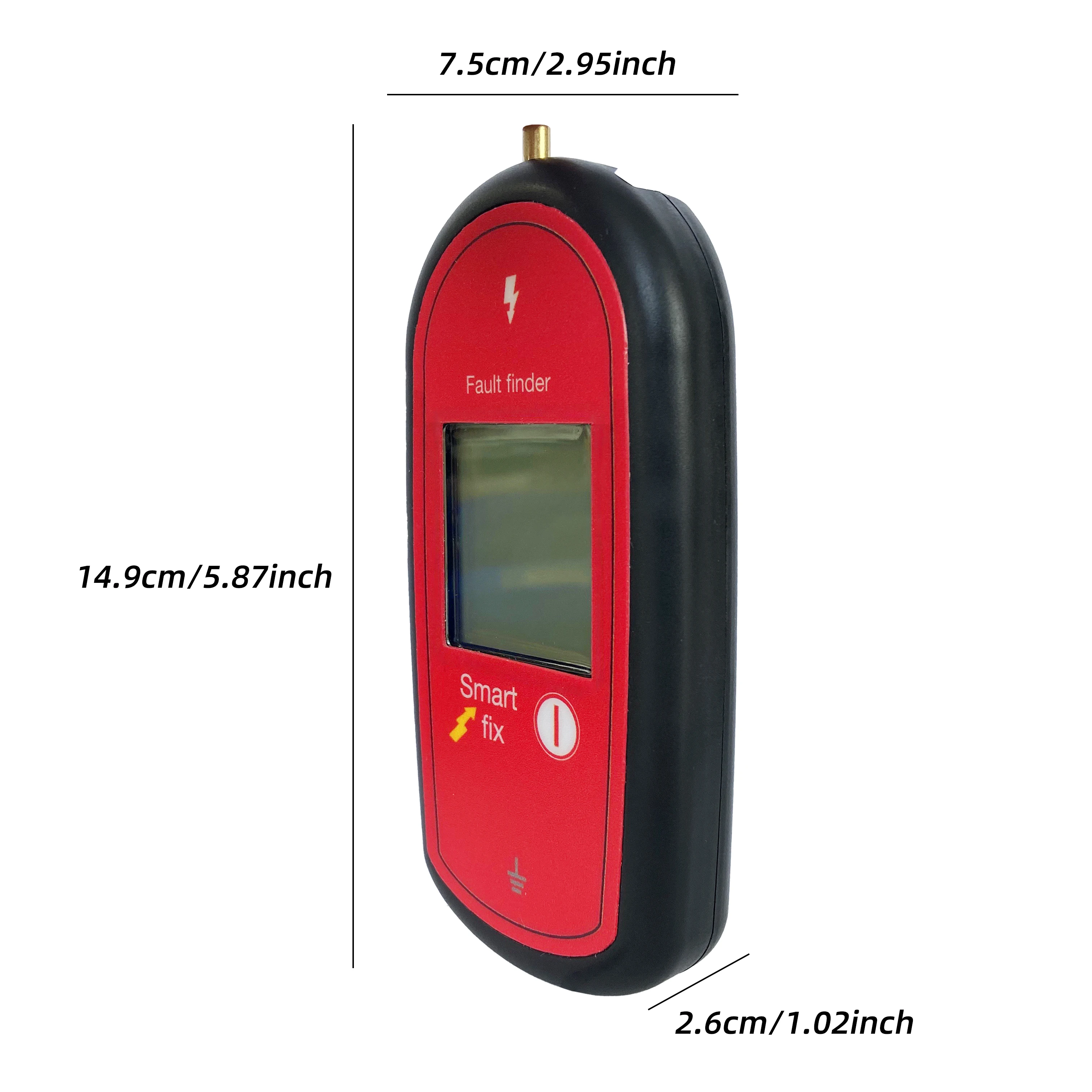 waterproof 15kv voltage electric Fence Fault Finder electric Digital fence tester with backlight