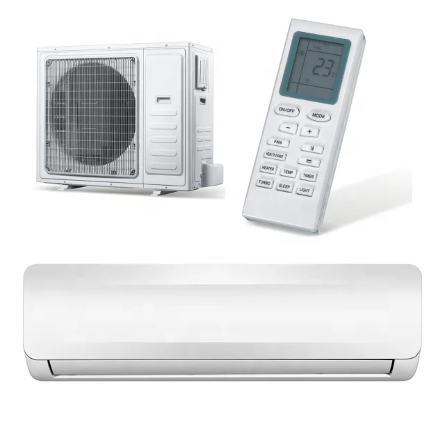 T3 piston compressor type wall split air conditioner R410a cooling only 24000btu