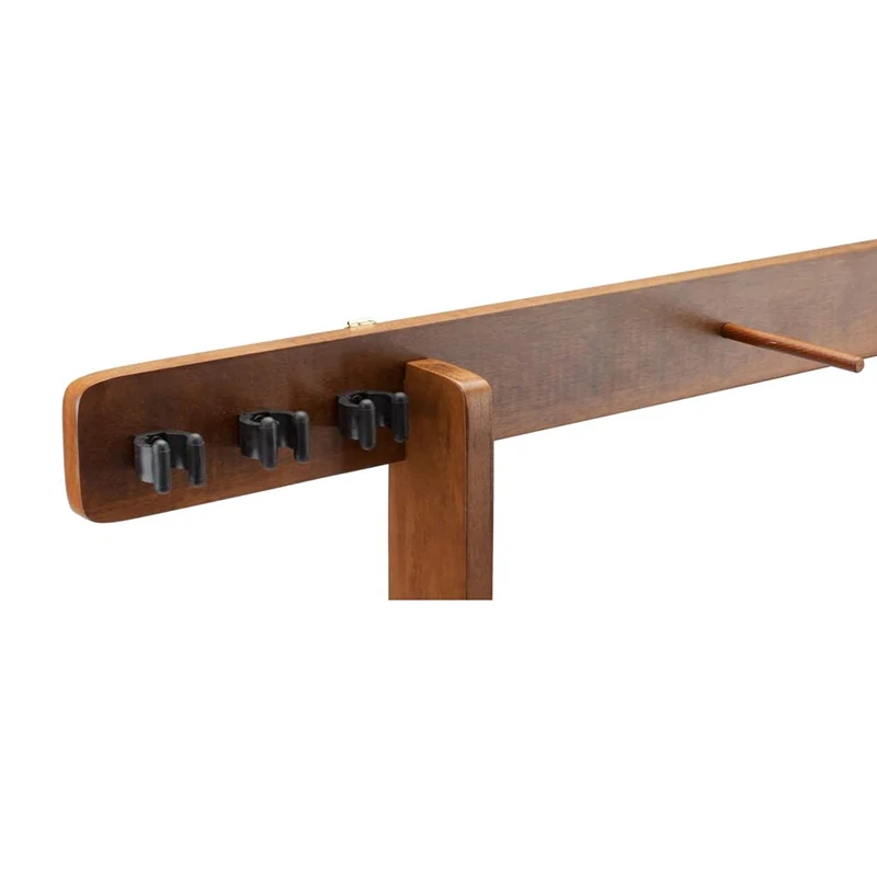 Custom Wall Wood Cue Rack Premium Billiard Pool Cue Stick Holder