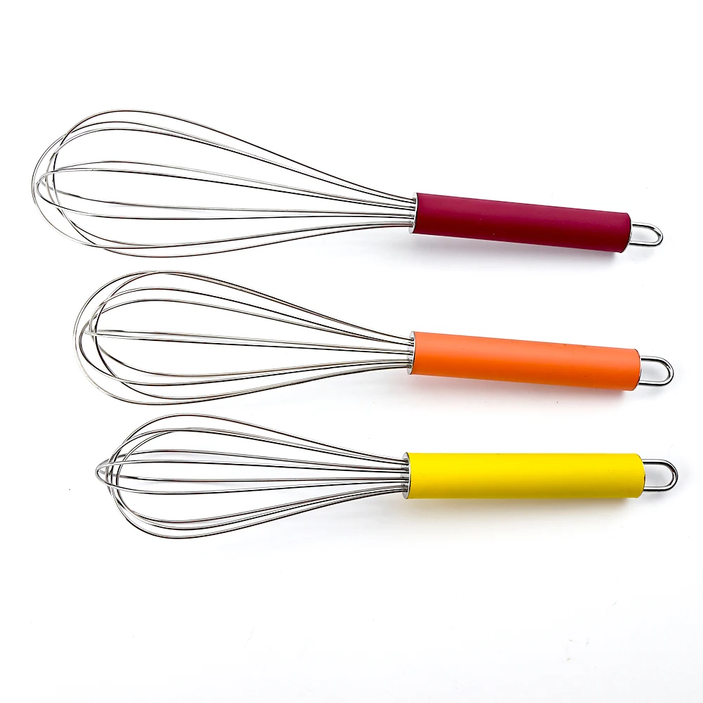 
3 Pack Stainless Steel Whisk 8