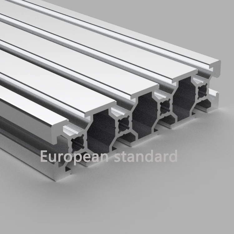 custom 8020 3030 2020 4040 series 6063 t5 factory professional T-slot extrusion aluminum profile for industrial display rack