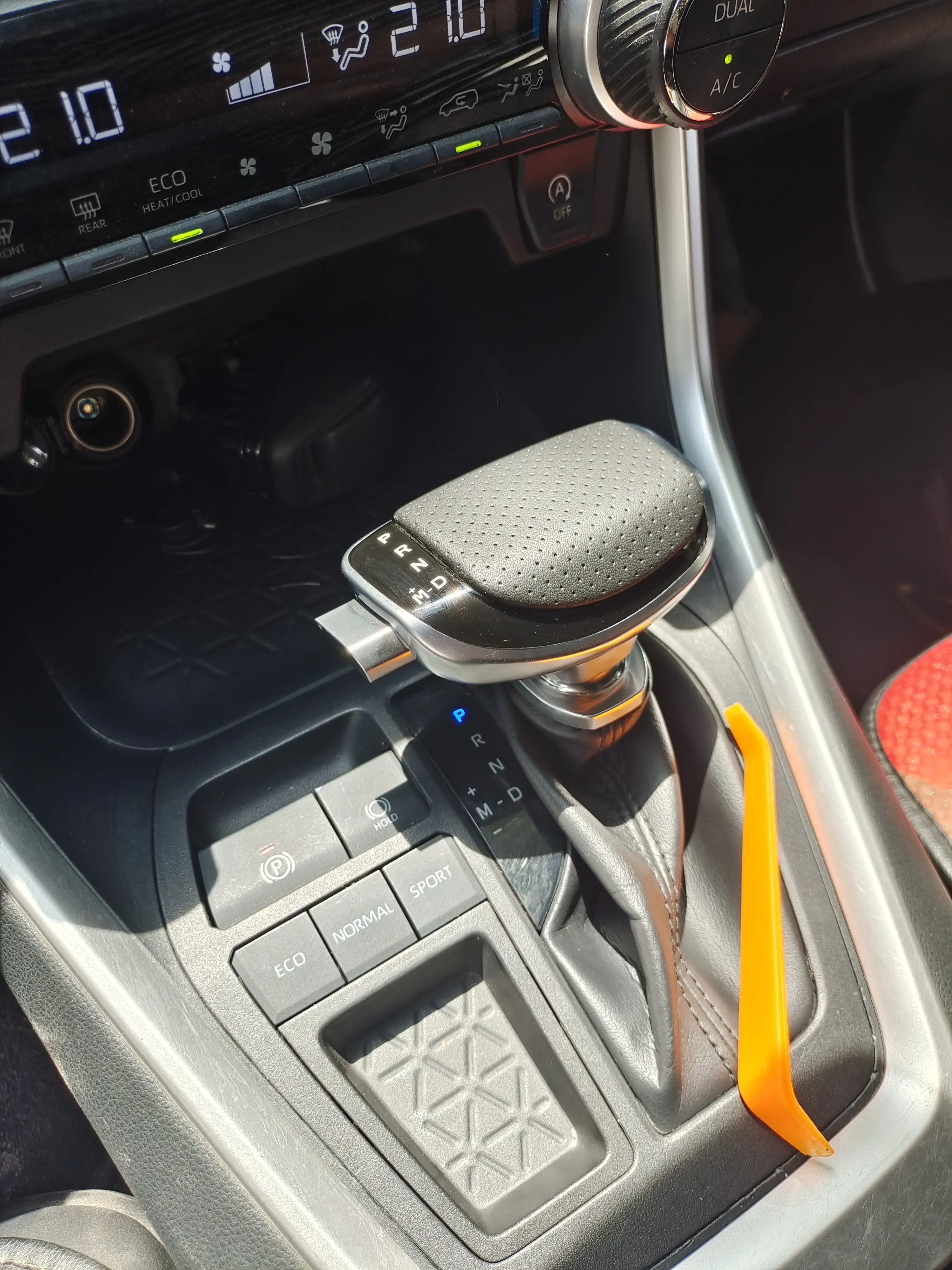 Automatic Electronic Gear Shift Knob Yacht style Alcantara for Toyota Camry Asia Dragon Feng Landa