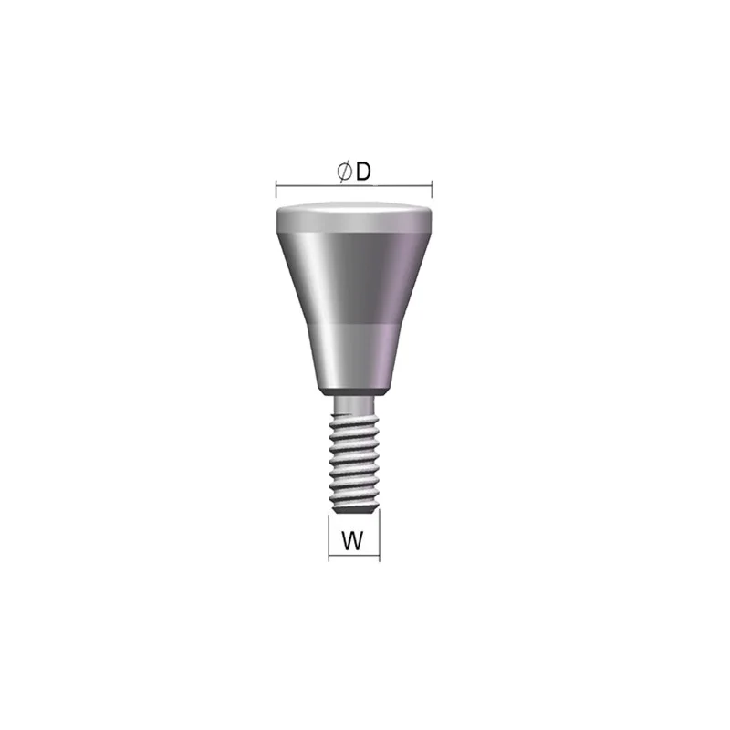 
 Angels Dental Titanium Healing Abutment for Dental implant/healing abutment specifications Guide soft tissue hrealing  