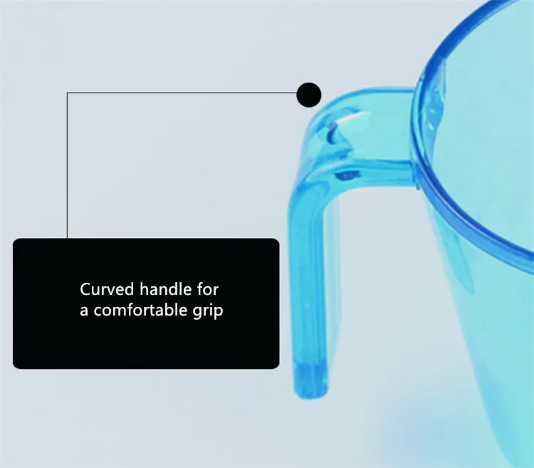 Kitchen Baking Tools 150ml Transparent Scale Cup Thicken Clear Plastic Measuring Cups