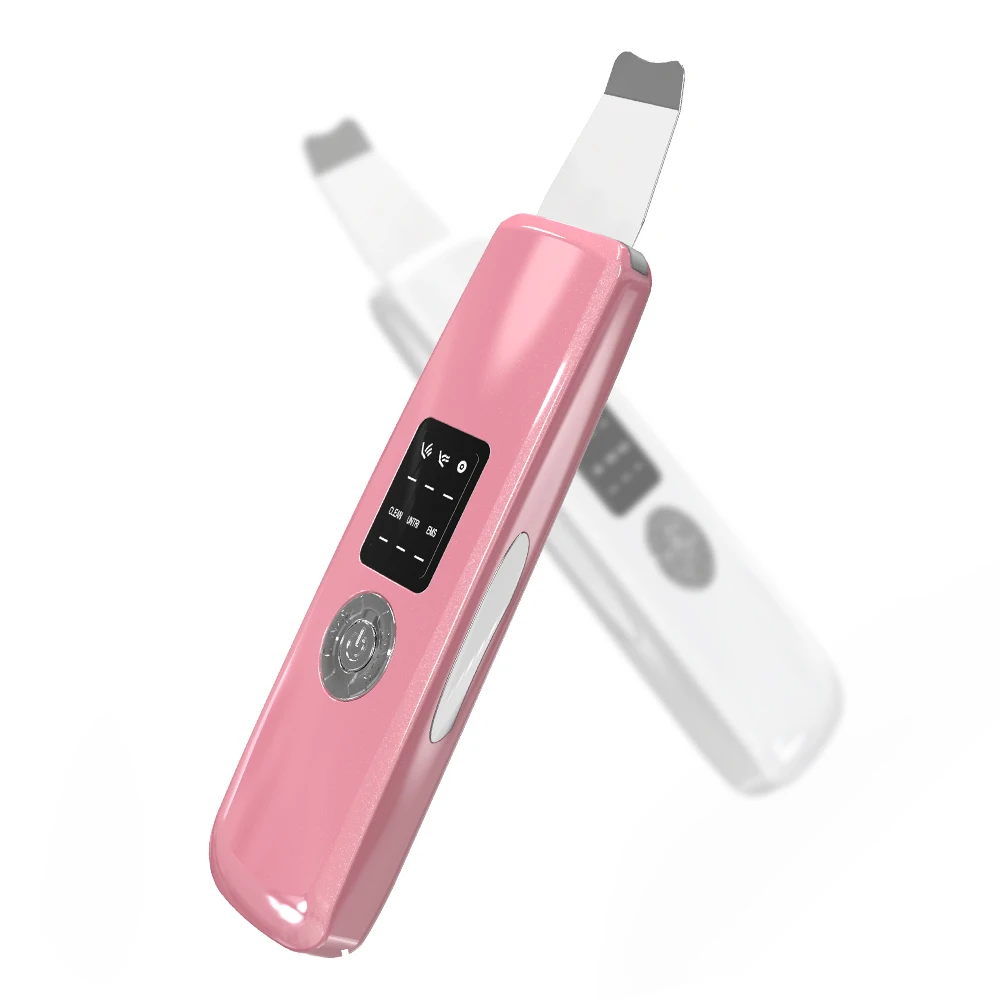 Factory Price Beauty Care Skin Scrubber Home Use Skin Scrubber Spatula Portable Ultrasonic Skin Scrubber