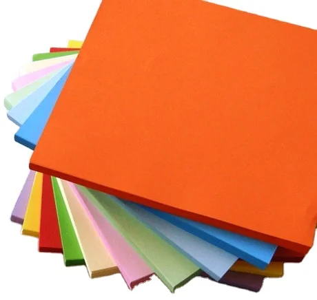 A4 colour paper assorted colour mixed colour pack opp or shrinking film 70-300gsm