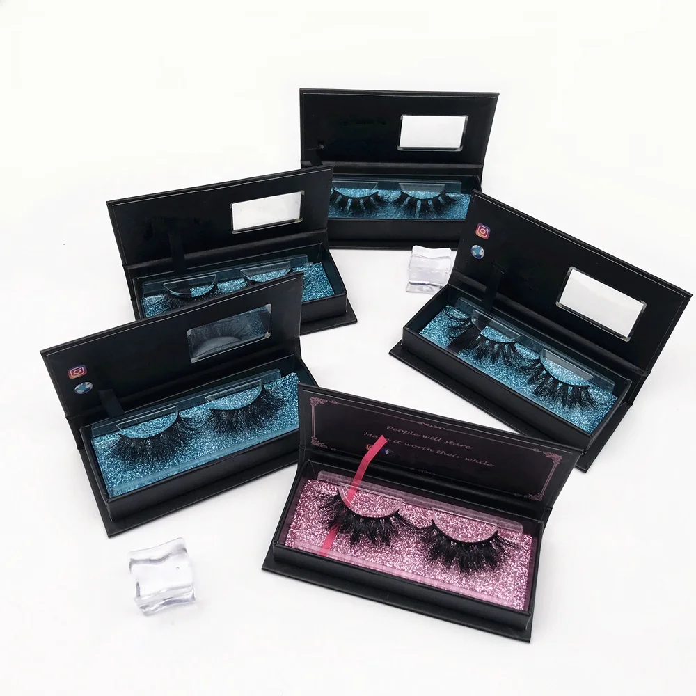 Оптовая продажа, накладные ресницы с полной полоской, фирменная упаковка, ручная работа, 25 мм, 100% настоящие норковые ресницы