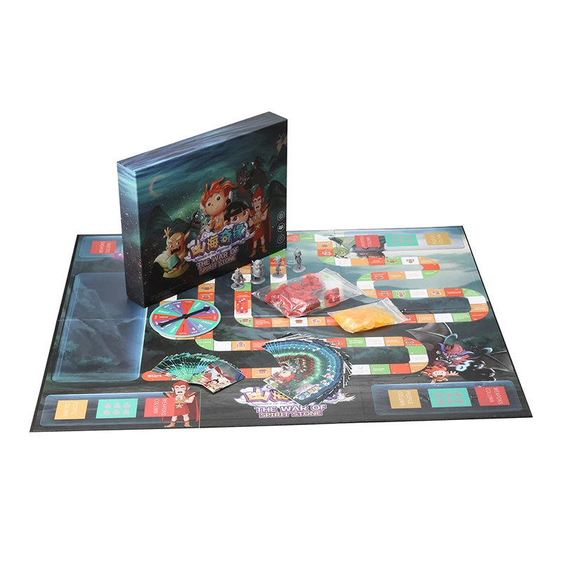 Custom board game, new created card game