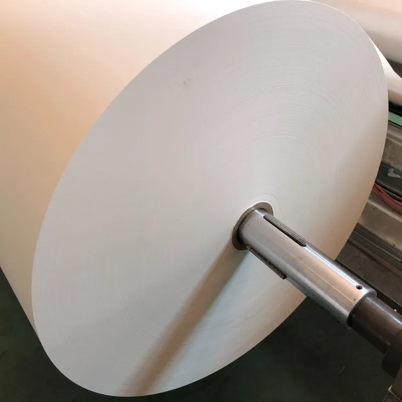 Бесплатная выборка 35 Gsm белая сублимационная бумага Jumbo Roll Цифровая печатная для текстиля
