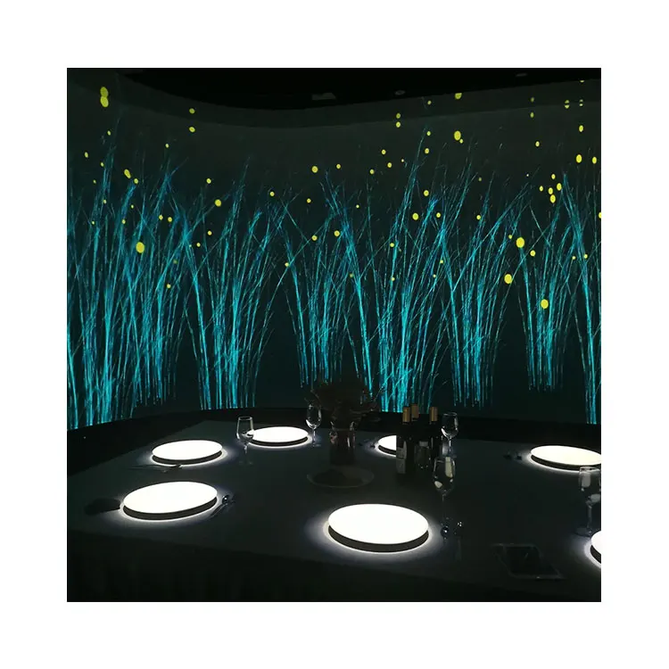 Interact Led Immersive Holographic Video Interactive Projection Dynamic Display Virtual Reality  Immersion Restaurant