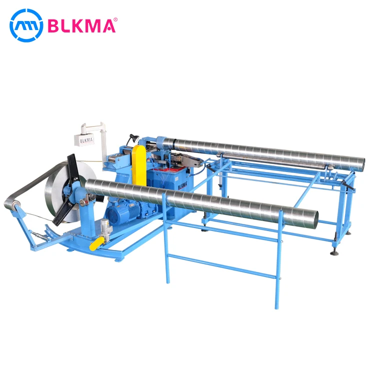 BLKMA Round Pipe Spiro tube former and Spiral air duct making machine