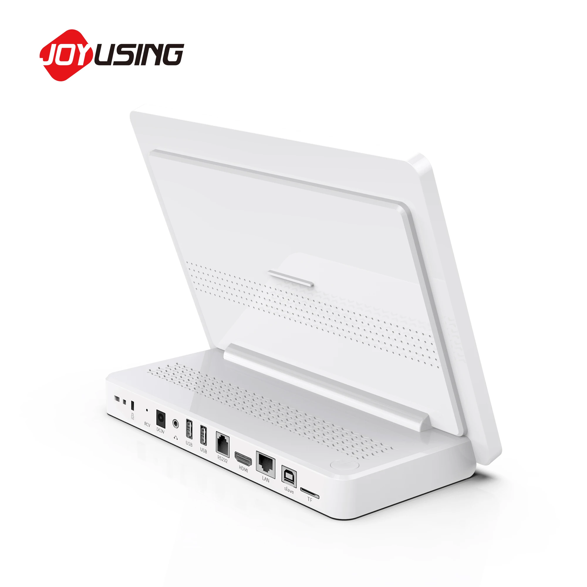 Joyusing SV610 self service desktop checking biometric attendance qr code nfc rfid fingerprint biometric door access control