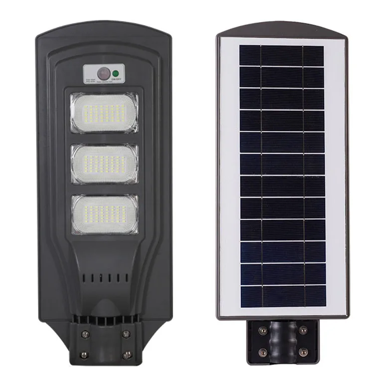 
50W High Quality Solar Street Lights All in One Led Solar Street Light with Solar panel 