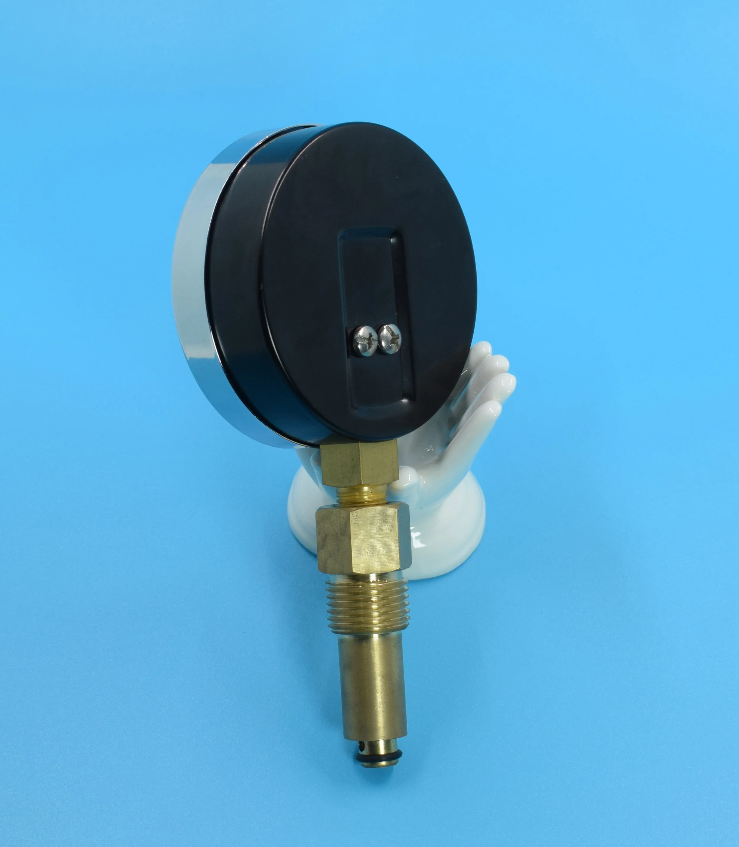 New Pump Accessories Stainless Steel Temperature Pressure Gauge