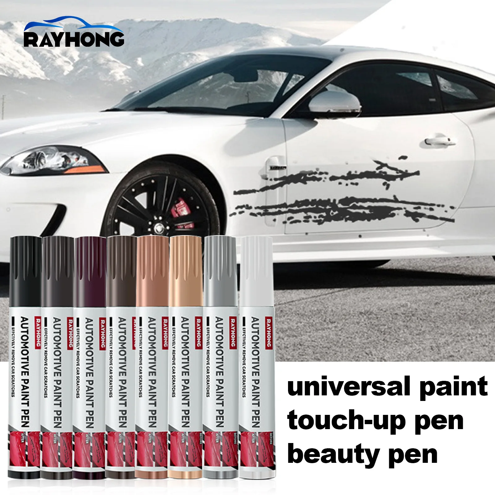 OEM Car Mending Fill Paint Pen Professional Applicator Waterproof Touch Up Car Paint Repair Coat Painting Scratch Remover Pen