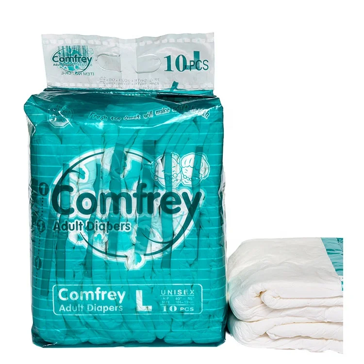 Waist Adjustable Old People Incontinence Abdl Soft Medium Thick Disposable Diapers for Adults