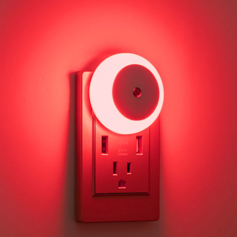 Оптовая продажа 5 В 0 Вт Lampara Led De Luna современный автоматический индукционный датчик движения светодиодный ночник светодиодные фонари