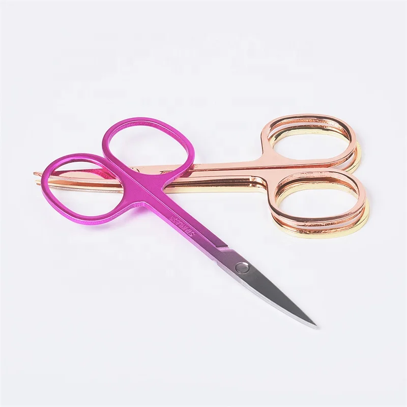 Multi-Functional Mini Makeup Beauty Scissors Stainless Steel Manicure Eyelash Eyebrow Scissors