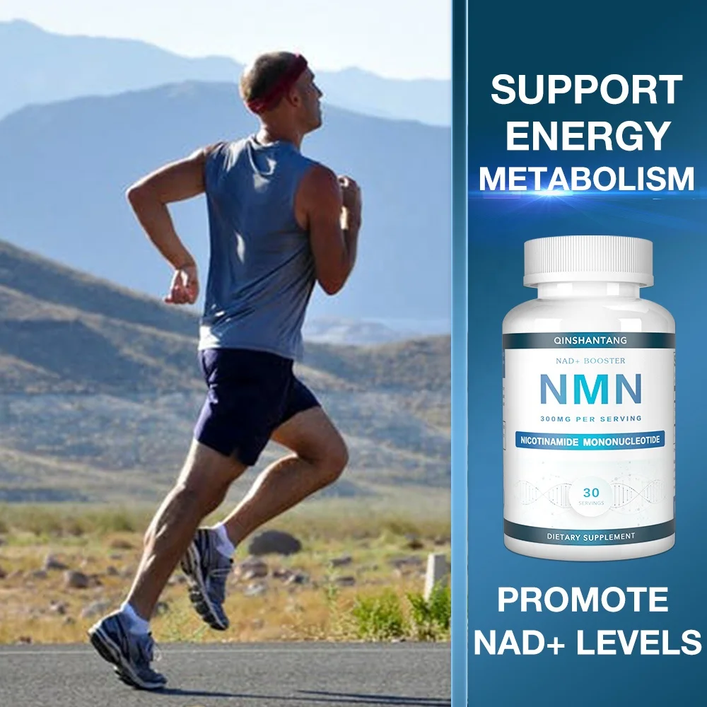 
GMP Food NMN Powder Nicotinamide Mononucleotide NMN Capsule Supplements 