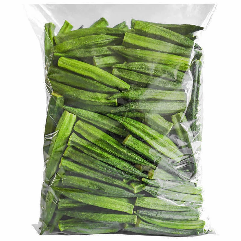 Crispy Instant Vegetable Dehydrated Okra Dried Okra