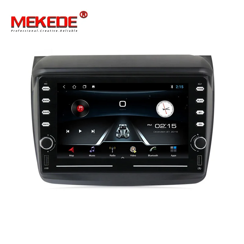  Автомобильный навигационный плеер для Mitsubishi L200 Pajero Sport Triton 2008-2016 без dvd Серия D Android IPS + 2.5D DSP 4G LTE