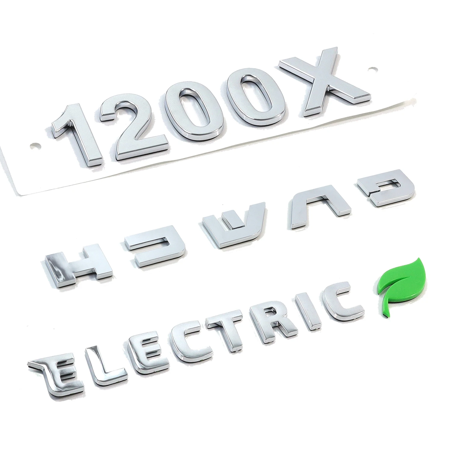 Customized Car Badge 3d Chrome Self Adhesive Letters With Self Adhesive ABS Waterproof Body custom 3d chrome sticker with logo