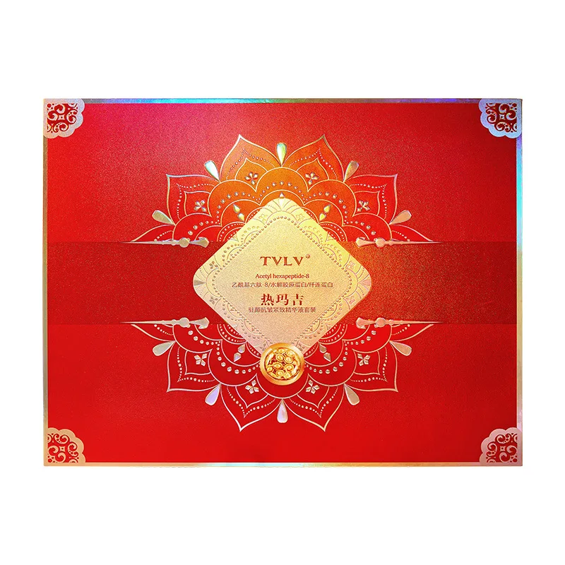 Korean vegan skin care and beauty product Ampere Hot Maggie Stay Firming Essence Set